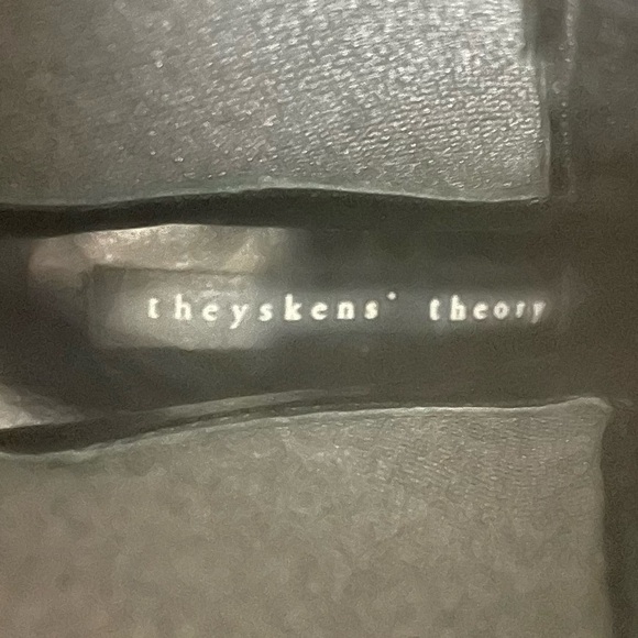 THEYSKENS THEORY Black Suede Boots Size 40 - Picture 9 of 10